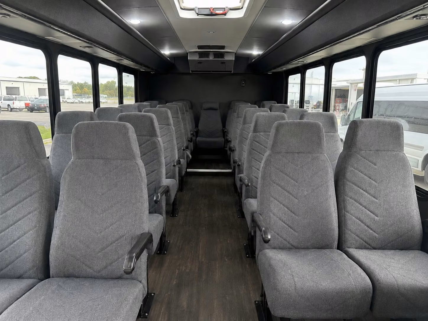 20 passenger minibus inside