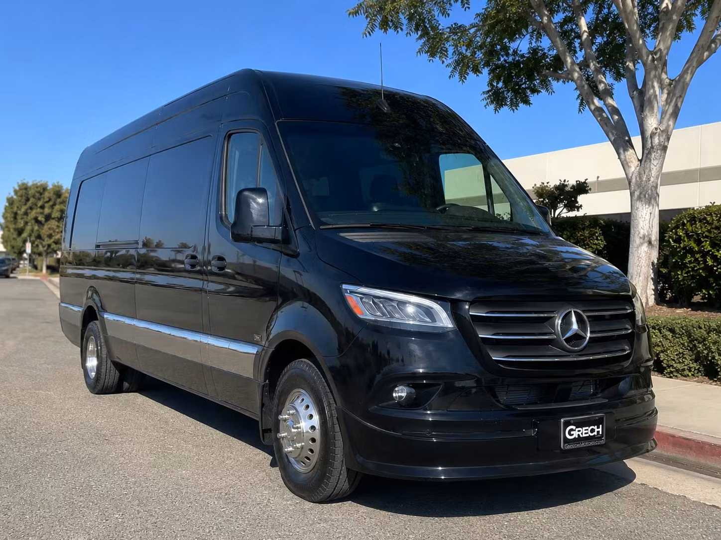 sprinter van with driver