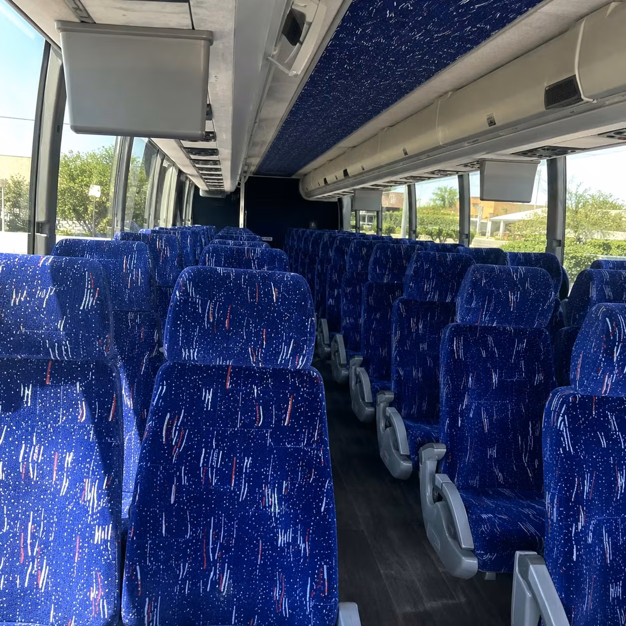 westland charter bus rental inside